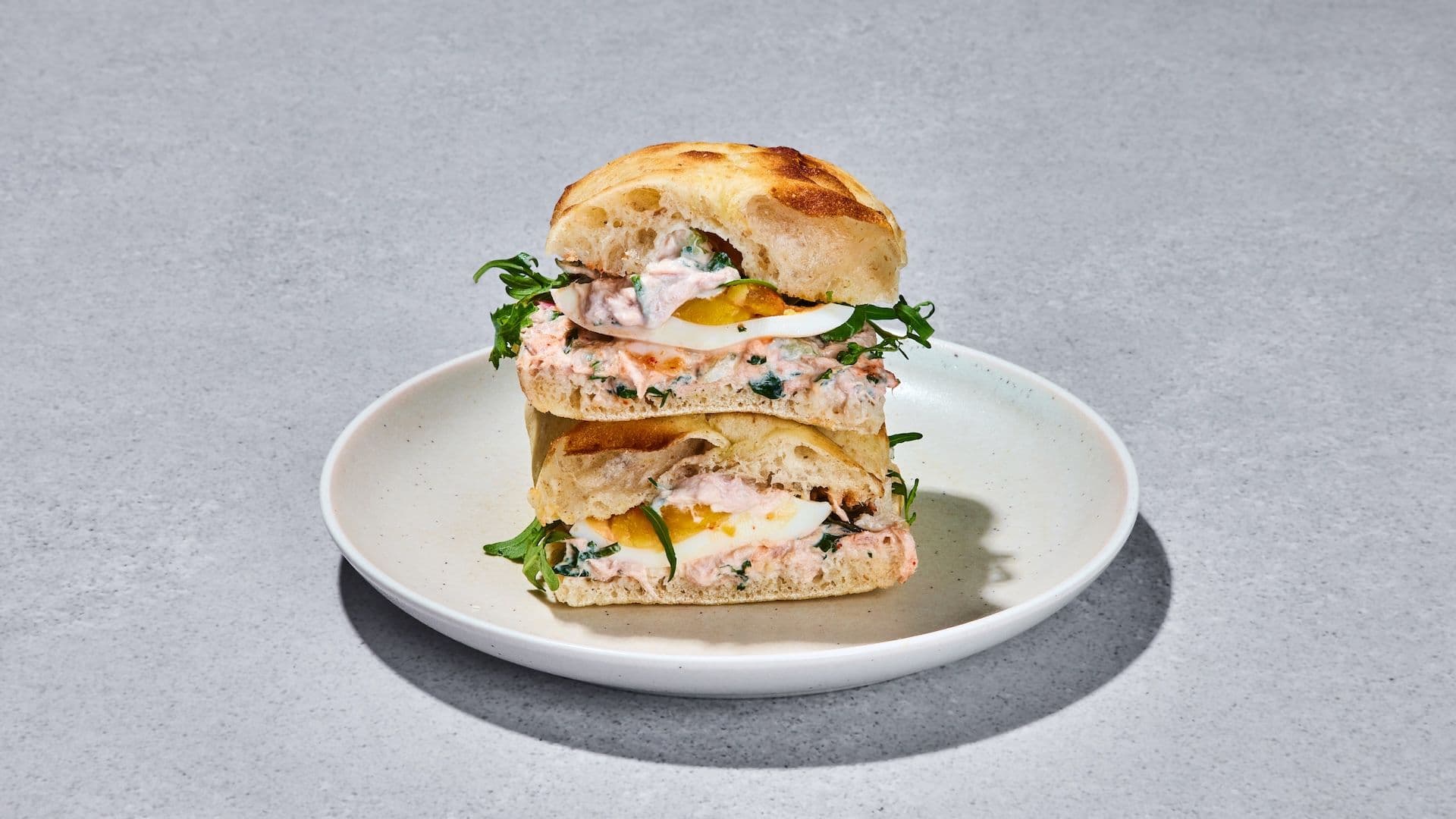 Tuna 'N Egg Sandwich